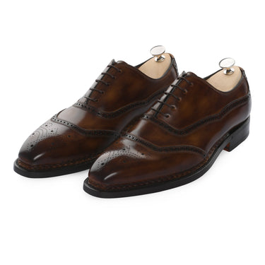 Bontoni «Tiziano» Five-Eyelet Oxford with Perforated Details and Medallion - SARTALE