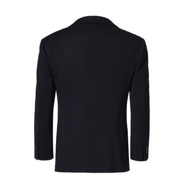 Kiton Unstructured Virgin Wool Suit in Dark Blue - SARTALE