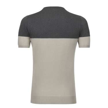 Kiton Crew-Neck Jersey T-Shirt in Grey - SARTALE