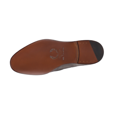 Kiton Suede Tassel Loafer in Grey - SARTALE