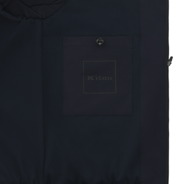 Kiton Lightweight Jacket in Dark Blue - SARTALE