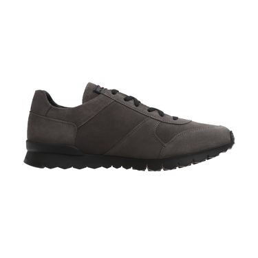 Kiton Leather Sneakers in Grey - SARTALE