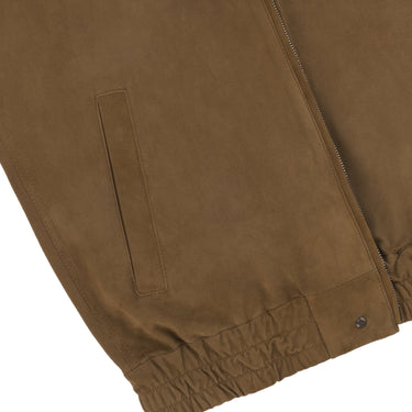 Kired Suede Bomber Jacket - SARTALE