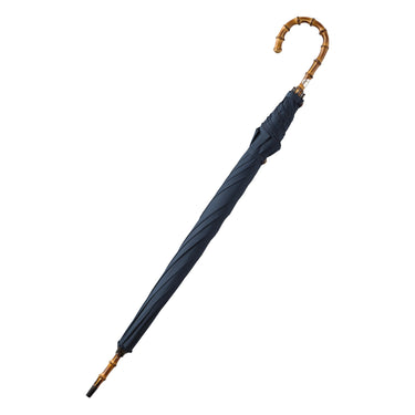 Bontoni Bamboo-Handle Umbrella in Blue - SARTALE