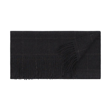 Bontoni Fringed Checked Cashmere Scarf - SARTALE