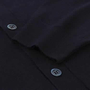 Cruciani Cashmere Blend Cardigan in Dark Blue - SARTALE