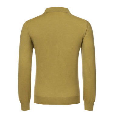 Cruciani Cashmere Blend Polo Shirt in Corn Yellow - SARTALE