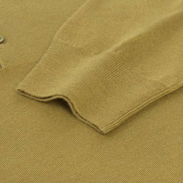 Cruciani Cashmere Blend Polo Shirt in Corn Yellow - SARTALE