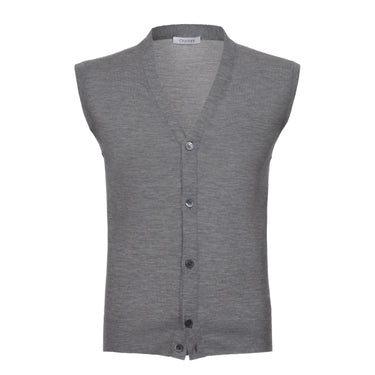 Cruciani Cashmere Sleeveless Gilet in Grey - SARTALE