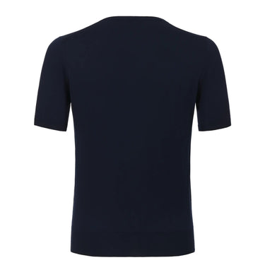 Cruciani Cotton Dark Blue T-Shirt Sweater - SARTALE