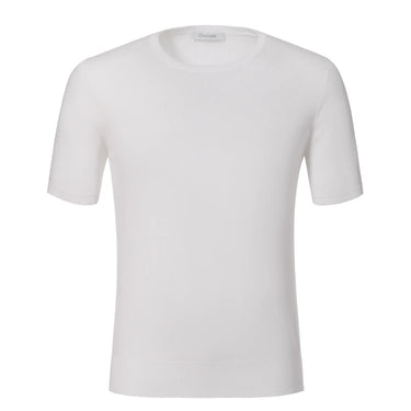Cruciani Cotton White T-Shirt Sweater - SARTALE