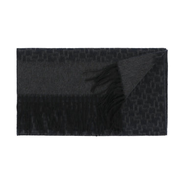 Emanuele Maffeis Fringed Cashmere Scarf in Light Grey Melange - SARTALE