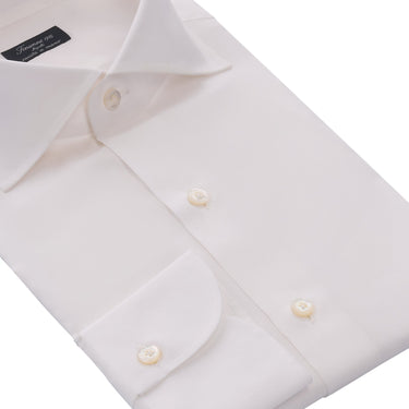 Finamore Classic Napoli Shirt in Light White - SARTALE