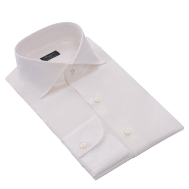 Finamore Classic Napoli Shirt in Light White - SARTALE
