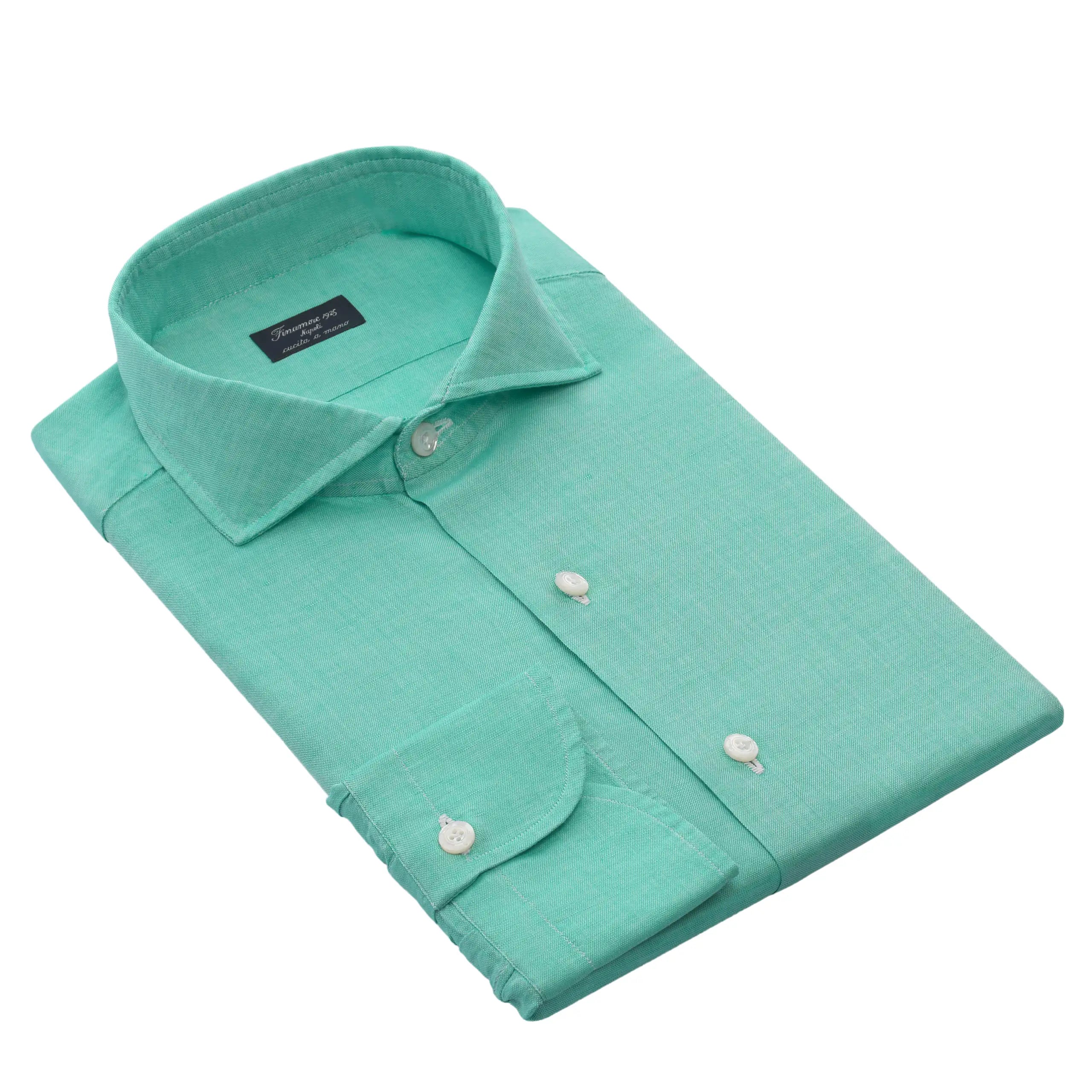 Finamore | Linen-Blend Shirt in Sea Blue | SARTALE Finamore | Linen-Blend Shirt in Sea Blue | SARTALE