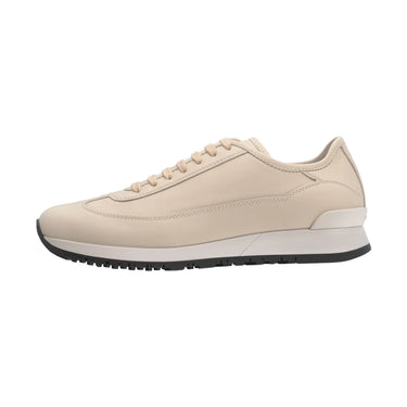 John Lobb "Foundry II" Calf Leather Sneakers in Off White - SARTALE