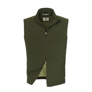 Kired Hooded Gilet in Dark Green - SARTALE