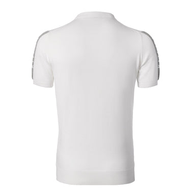 Kiton Crew-Neck Cotton T-Shirt in White - SARTALE