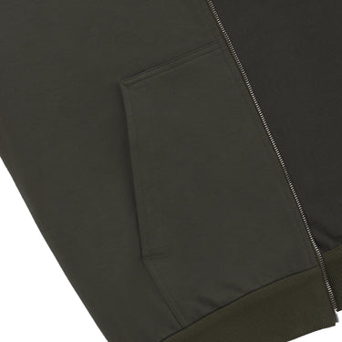 Kiton Hooded Sport Suit in Khaki - SARTALE