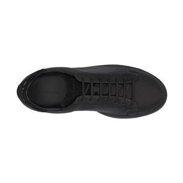 Kiton Leather Sneakers in Black - SARTALE