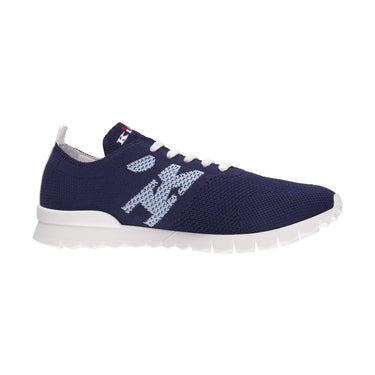 Kiton Logo Sneakers in Blue - SARTALE