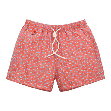 Kiton Marine Life Swim Shorts in PInk - SARTALE