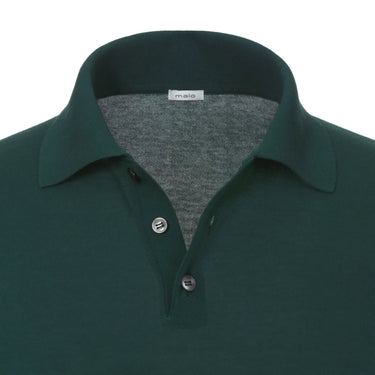 Malo Cotton Polo Shirt in Ocean Blue - SARTALE
