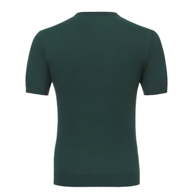 Malo Cotton T-Shirt Sweater in Ocean Blue - SARTALE