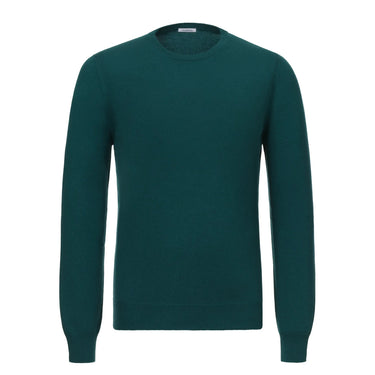 Malo Knitted Cashmere Pine Green Sweater - SARTALE
