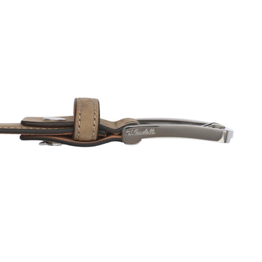 Mandelli Calf Leather Belt in Grey - SARTALE