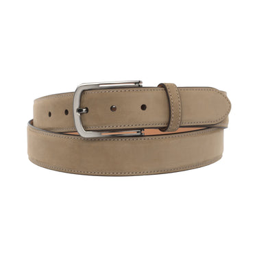 Mandelli Calf Leather Belt in Grey - SARTALE