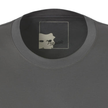 Marco Pescarolo Crew-Neck Cotton T-Shirt in Grey - SARTALE