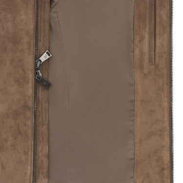 Ralph Lauren Calf Suede Bomber - SARTALE