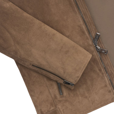 Ralph Lauren Calf Suede Bomber - SARTALE