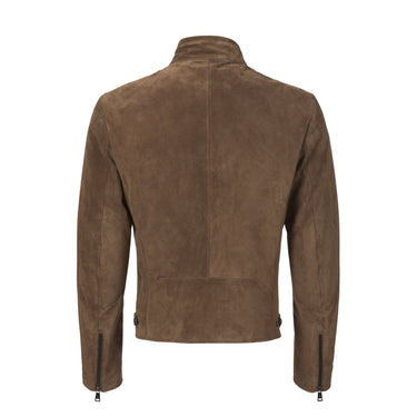 Ralph Lauren Calf Suede Bomber - SARTALE