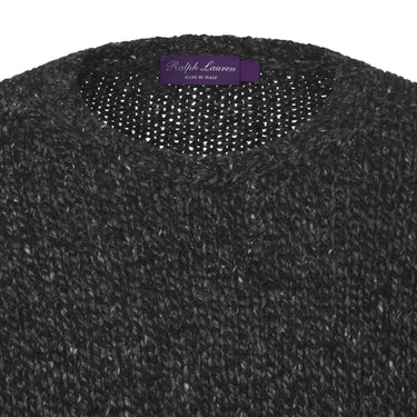 Ralph Lauren Cashmere Crew-Neck Sweater in Charcoal - SARTALE