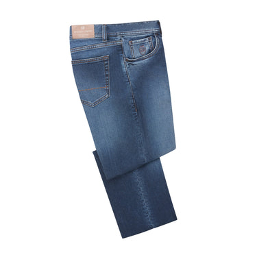 Richard J. Brown "Milano" Regular-Fit Stretch-Denim Jeans - SARTALE