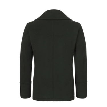 Sealup Amalfi Cashmere-Blend Peacoat in Military Green - SARTALE