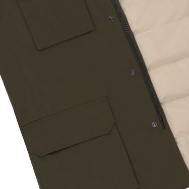 Sealup Hurricane Field Brushed Cotton Jacket in Military Green - SARTALE