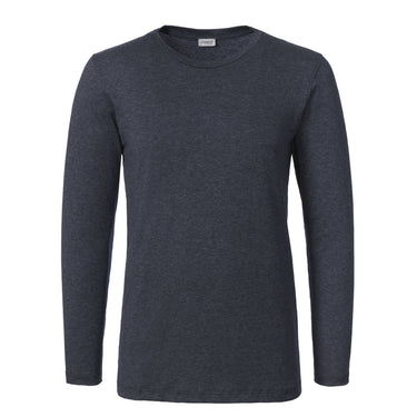 Zimmerli Cotton and Cashmere-Blend Long Sleeve T-Shirt in Blue - SARTALE