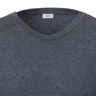 Zimmerli Cotton and Cashmere-Blend T-Shirt in Blue - SARTALE