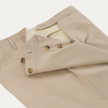 Rota Regular-Fit Cotton Trousers - SARTALE