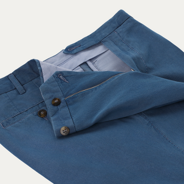 Rota Slim-Fit Cotton Trousers - SARTALE