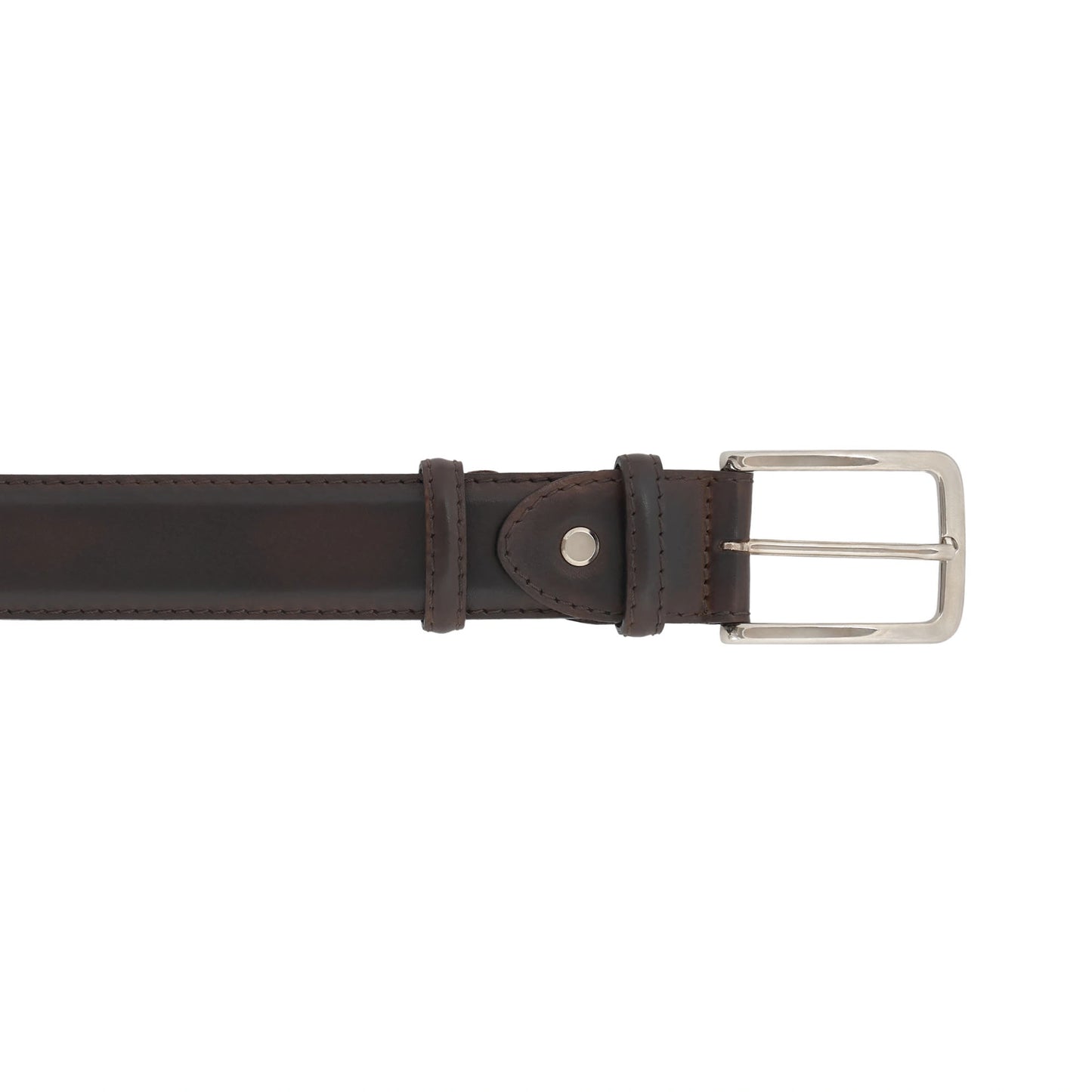 Leather Belt in Wild Brown