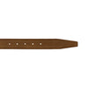 Suede Leather Belt in Ginger Brown