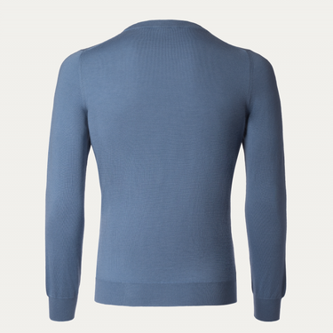 Svevo Crew-Neck Cashmere and Silk-Blend Sweater - SARTALE