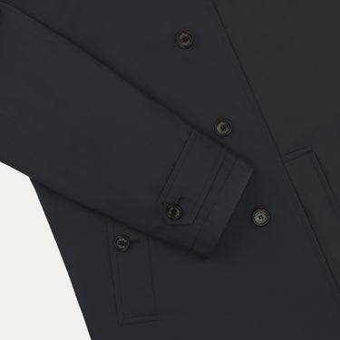 Detail of Sealup 11516SEU 96233 92 sleeve with buttoned cuff, emphasizing refined tailoring and functional outerwear style.