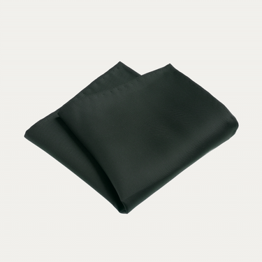 Silk Pocket Square in Green