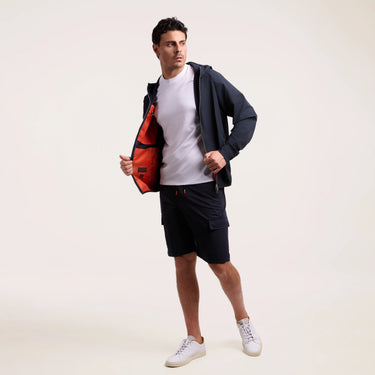 Breathable Field Jacket in Navy Blue