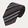Brown/Blue and White